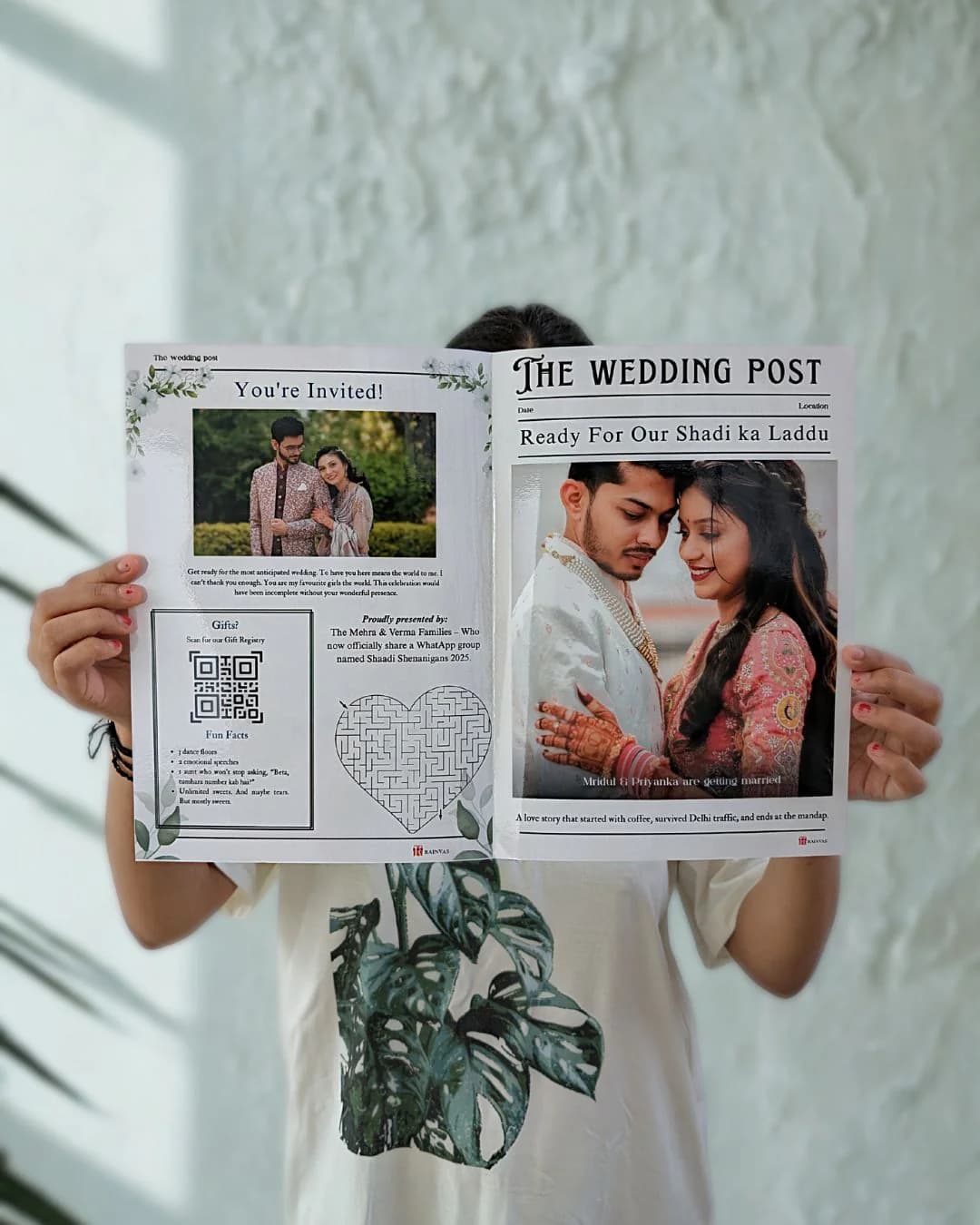 Wedding Newspaper