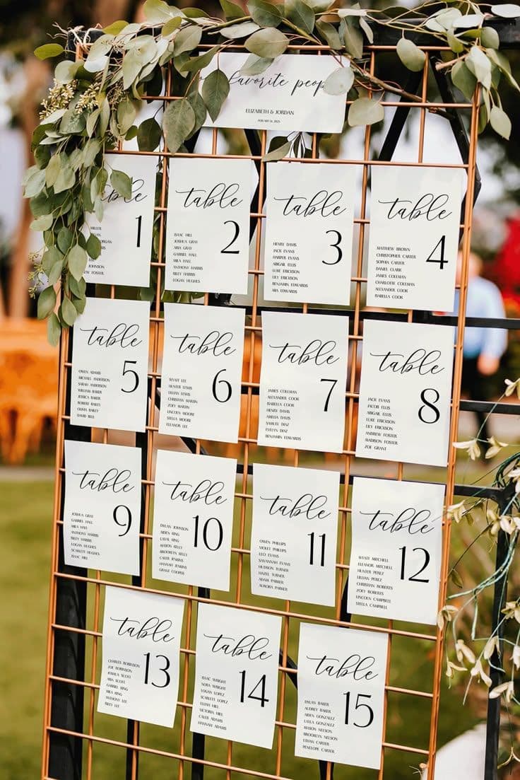 Seating Chart